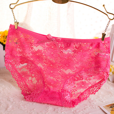 

Womens Underwear Sexy Transparent Lace Panties Briefs Knickers Thong Lingerie