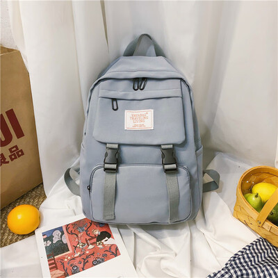 

Schoolbag female Korean version of high school Senxi backpack Chao brand female ins wind Hyun-a Kim Joker student backpack Japanes