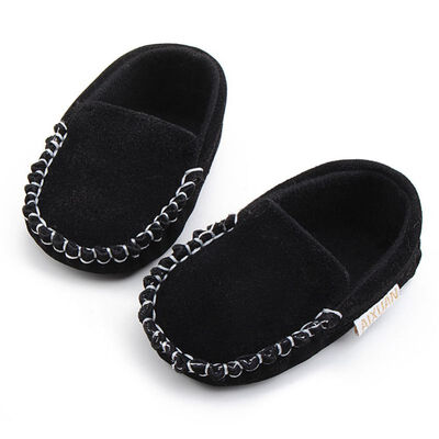 

Lovely Infant Moccasins Princess Baby First Walk Shoes Baby Matte Pu Peas Casual Leather Shoes