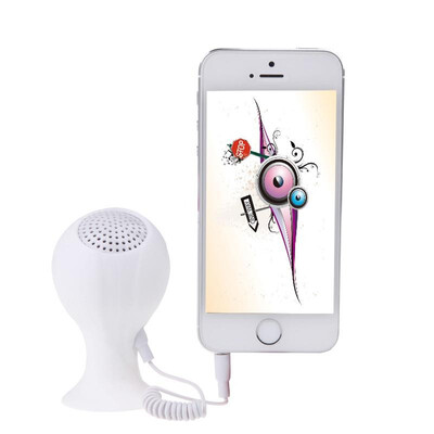 

Brazil 2014 World Cup Football Speakers Portable with Silicone Sucker Holder Red