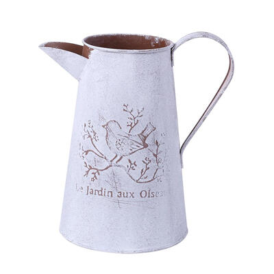 

Iron Retro Flower Pot Holder Flower Vase Flowerpot Bonsai Planters Kettle