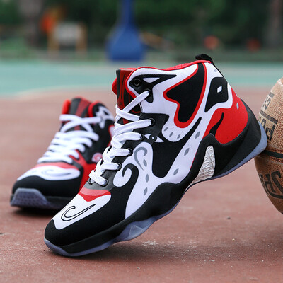 

Goku Xiangyun high basketball shoes student boots Korean outdoor casual non-slip wear sports shoes