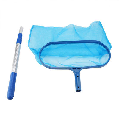 

Greensen Swimming Pool Leaf Skimmer Mesh Net with Telescopic Pole Pond Tub Effective Cleaning Tool