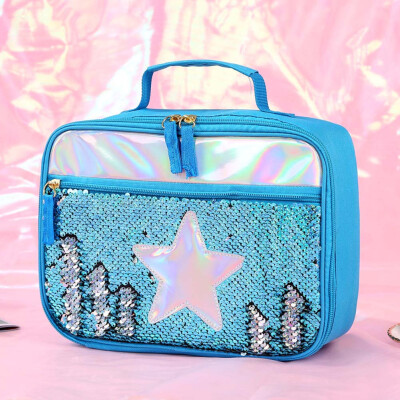 

New Portable Lunch Box Thermal Insulation Pack Sequined Lunch Pack Aluminum Foil Preservation And Thermal Insulation Pack