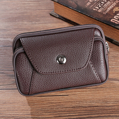

Tailored Mens Waterproof Solid Color Small Wallet Card Holder Coin Purse Clutch Bag