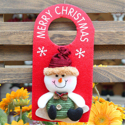

Tailored Christmas Ornament Home Decoration Tree Door Hang Children Gifts Nonwoven