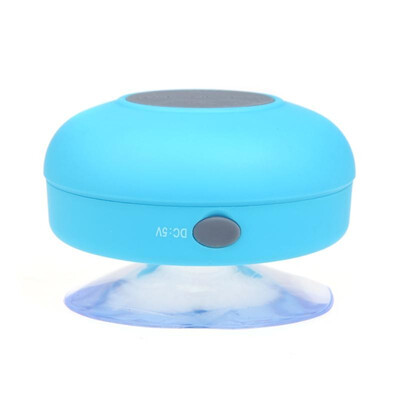 

Mini HIFI Wireless Bluetooth 30 Handsfree Mic Suction Speaker Shower Car Water Resistant for iPhone iPad Green
