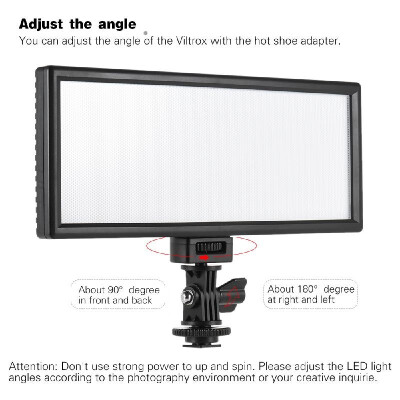 

Viltrox L132T Professional Ultra-thin LED Video Light Photography Fill Light Adjustable Brightness&Dual Color Temp Max Bright