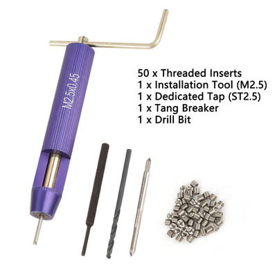 

Greensen 50pcs Stainless Steel Coiled Wire Helical Screw Thread Inserts M25 x 2D