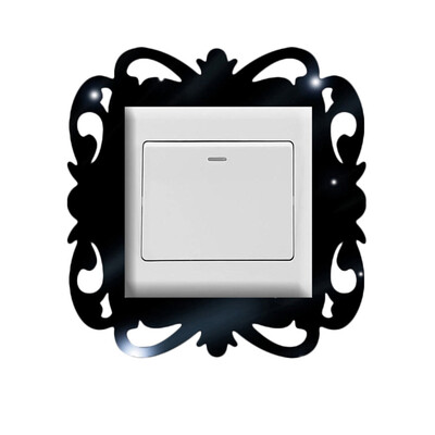 

〖Follure〗1PC Switch Sticker Home Decor Wall Mirror Style Photo Frames For Shop Switch