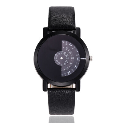 

New hot ladies quartz watch personality dial creative fashion student watch