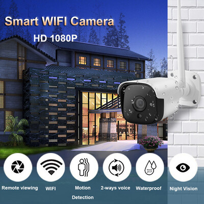 

〖Follure〗Wireless 1080P WIFI IP Camera Outdoor Security Waterproof IR Night Vision