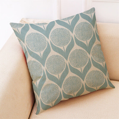 

Toponeto Line Pattern Pillowcase Linen Sofa Cushion Cover Home Decoration Pillowcase