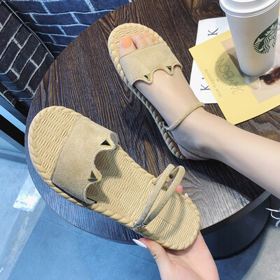

Sandals&slippers dual-purpose women wear 2019 new summer Joker Korean fashion girl heart student cute drag