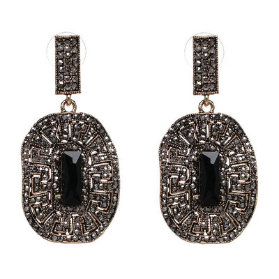 

JURAN Factory Wholesale Women Fashion Crystal Drop Earrings Party Jewelry Brand Earrings Free Shipping 15 Styles Brincos 2019
