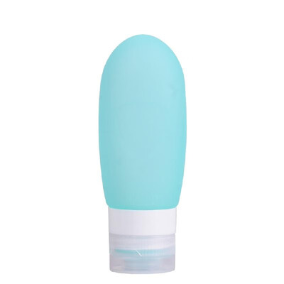 

Refillable Travel Bottles Silicone Squeezable Tube Sets Cosmetic Toiletry Containers for Shampoo Lotion Soap White  89ml