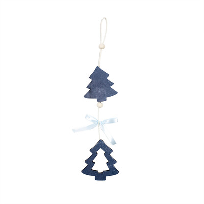 

Siaonvr Christmas Tree Decoration Wooden Pendant Closet Small Hanging Ornaments