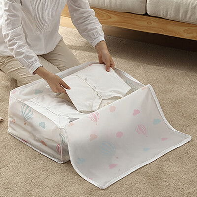 

Toponeto Foldable Storage Bag Clothes Blanket Quilt Closet Sweater Organizer Box Pouches