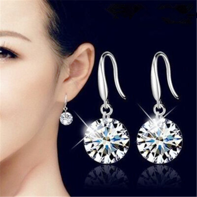 

New Fashion Dainty Small Flower Heart Wing Bow Crown Zircon Simulated Pearl Star Stud Earrings for Women Tiny Jewelry