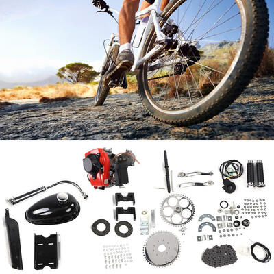 

Greensen 49CC 4 Stroke Petrol Gas Engine Motor Kit for Motorized Bicycle Bike Modification