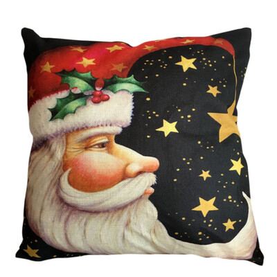 

Siaonvr Christmas Pillow Sofa Waist Throw Cushion Cover Home Decor C