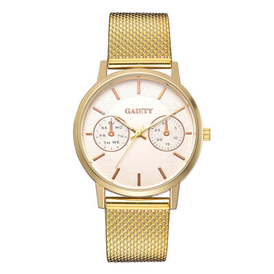 

High Quality GAIETY Clock Simple Top Marque Minimalism De Luxe Montres Femmes Had Better Wristwatch Relogio Feminino