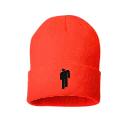 

Unisex Women Men Billie Eilish Beanie Stickman 5 Color Knit Hat Bonnet 2019
