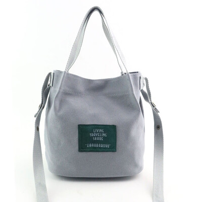 

Tailored Women Fashion Canvas Travel Shoulder Bag Large Tote Ladies Purse GY
