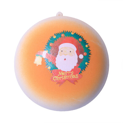 

Gotoamei Christmas Santa Claus Bread Slow Rising Scented Relieve Stress Toy Key Pendant