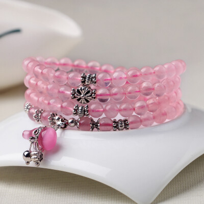 

Powder crystal multi-ring bracelet crystal bracelet gift accessories