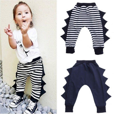 

New Baby Boys Girls Bottoms Kids Toddler Baggy Casual Harem Pants Trousers 0-4Y