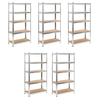 

Heavy-duty Storage Rack 5 pcs