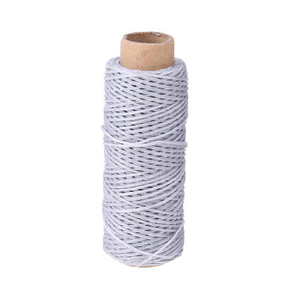 

50mRoll 150D Handmade Flat Sew Wax Line DIY Leather Sewing Fiber Thread