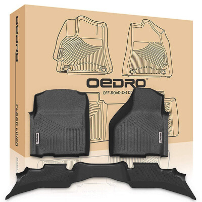 

Floor Mats Liners Fit for 2013-2018 Dodge Ram 1500 Regular Cab Unique TPE