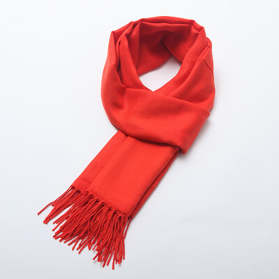 

Scarf female autumn&winter Korean version of solid color imitation cashmere literary wild long spring&autumn air-conditioned room warm shawl