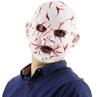 

Latex Full Head Bloody Monster Mask Scary Creepy Ghost Mask for Halloween Masquerade Costume Cosplay Party Props