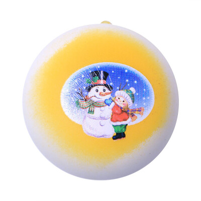 

Tailored Hot Christmas Snowma Bread Slow Rising Scented Relieve Stress Toy Key Pendant