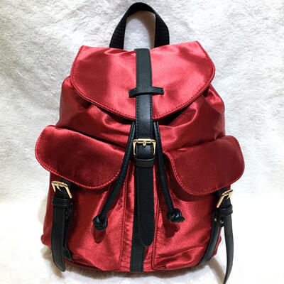 

Buckle Flap Drawstring Backpack Fashion Shoulders Bag For Women