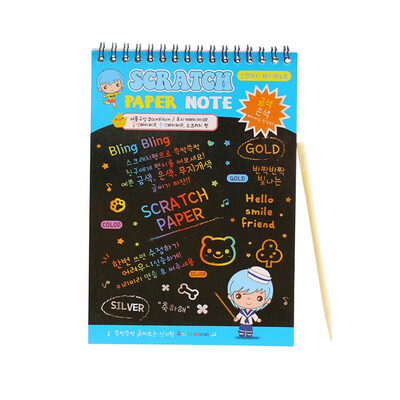 

Tailored Colorful Painting Board Paper Scraping Cards Children Kids Learning Toys