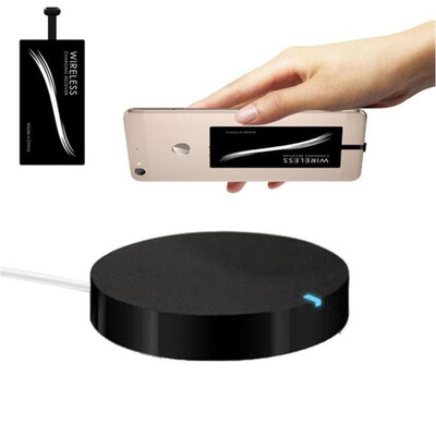 

Wireless Charger Stand Fast Charging Pad Type - C Charger Sticker Receiver for One Plus 3 3T 5