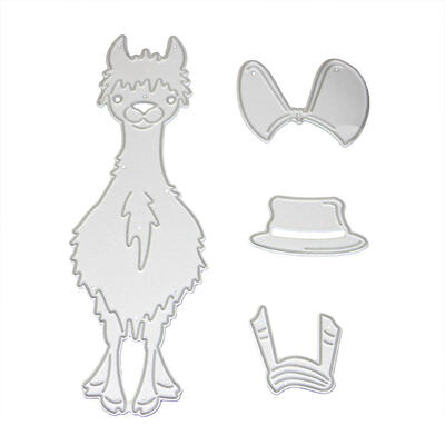 

Alpaca Cutting Dies Stencil DIY Scrapbooking Paper Card Embossing Craft