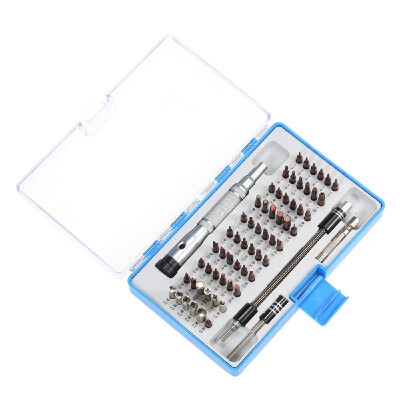 

64 in 1 Precise Screwdriver Set with 60 Bit Magnetic Screwdriver Kit Professional Electronics Repair Tool with Flexible Shaft for