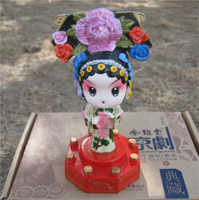 

Face decoration car decoration Beijing Opera ornaments Chinese style gifts