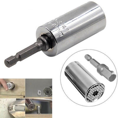 

Gator Grip Universal Socket Wrench Spanners Power Drill Adapter Tool