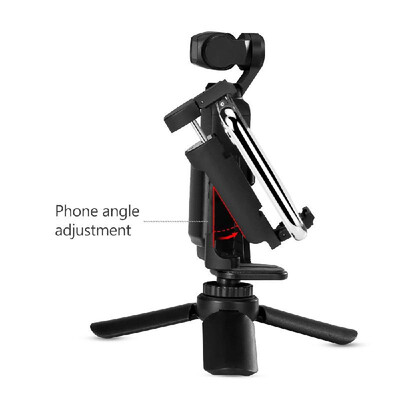

Handheld Phone Holder Mobile Phone Clip Bracket with Cold Shoe Mini Tripod Stand Expansion Accessories for DJI OSMO Pocket Handhel