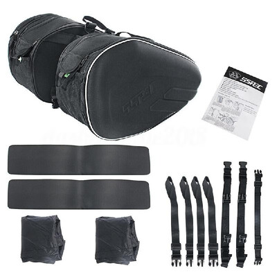 

Pair Universal 58L Motorcycle Side Saddle Bags Helmet Bags Waterproof Saddlebags