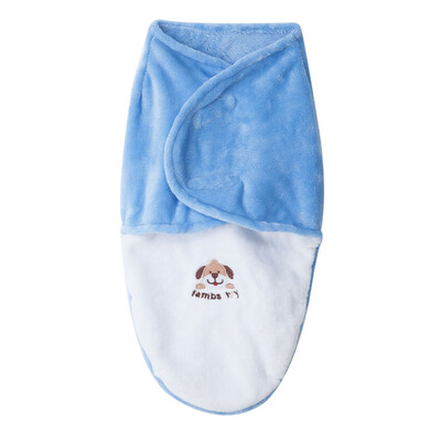 

Soft Animal Paint Fleece Infant Bedding Pure Envelope Swaddle for Newborn Babies