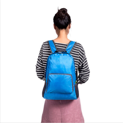 

2018 New Style Fashion Fold Zipper Mens Boys Girl Canvas Backpack Rucksack School Travel Solid Bag