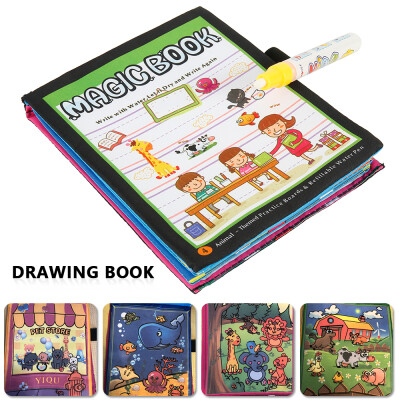 

Hot Colorful Water Drawing Mat Magic Water Pen Drawing Book Baby Educational Toys