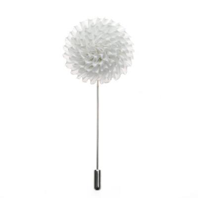 

1 PC Mens Boutonniere Collar Disc Boutonniere Clothes Hat Pins Decor Unique
